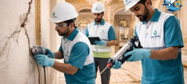 افضل شركة معالجة تشققات الجدران بالرياض